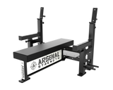 ALPHA COMPETITION FLAT BENCH W/FACE SAVERS