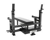 ALPHA COMPETITION FLAT BENCH W/FACE SAVERS