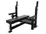 ALPHA COMPETITION FLAT BENCH W/FACE SAVERS