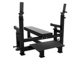 ALPHA COMPETITION FLAT BENCH W/FACE SAVERS