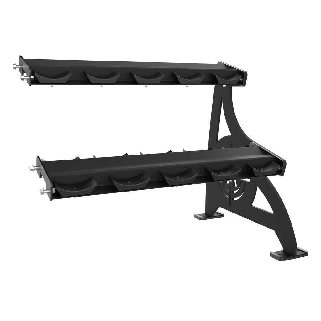 Alpha series: 2 Tier Dumbbell Rack (Optional Add-On available ...