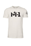 M-1 Logo Tee in White